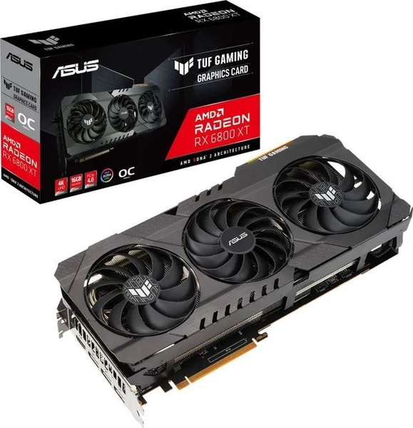 Видеокарта ASUS Radeon RX 6800 XT, 16 ГБ GDDR6 - купить по низким ценам ...
