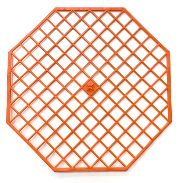 Решетка для раковины многоугольная, пластик, 35 см / Коврик-сетка для .