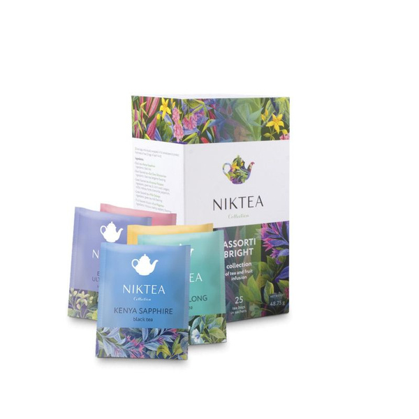 Чай NIKTEA ассорти брайт, 25 пак купить на OZON по низкой цене (1051753867)