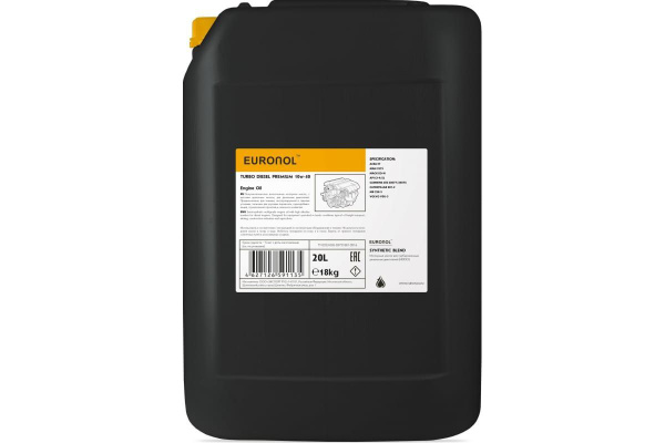 Масло моторное EURONOL 10W-40 Синтетическое - купить в интернет ...