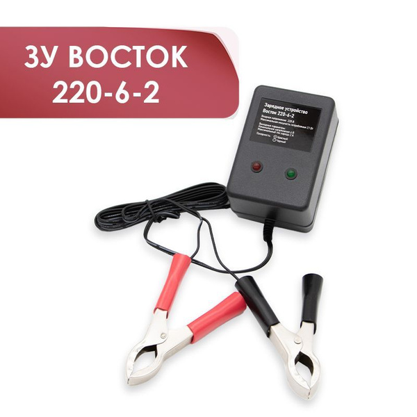 Зарядное устройство ЗУ ВОСТОК 220-6-2 - купить с доставкой по выгодным ...