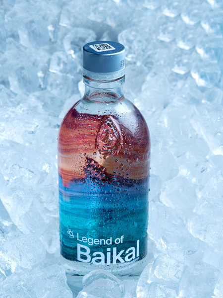 Вода питьевая Legend of Baikal Limited Edition негазированная 0,5 л ...