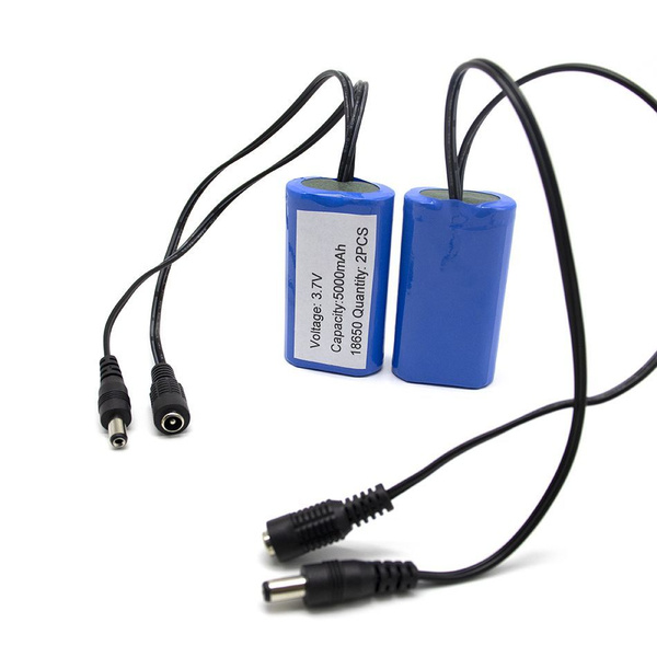 ELAIK Аккумулятор 18650 LI-ION 3.7V 5000mAh Батарейный блок - купить с ...