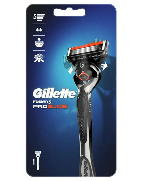 Gillette Fusion ProGlide мужская бритва, 1 кассета, с 5 лезвиями с ...