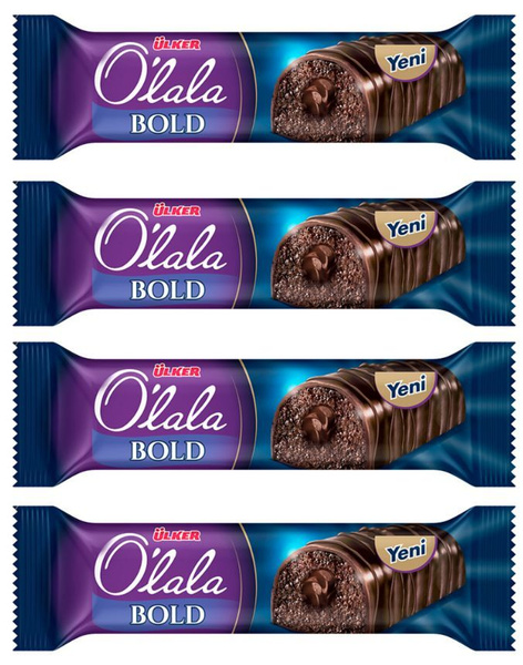 Пирожное Ulker с начинкой из темного шоколада, 4 шт по 43 г - купить с ...