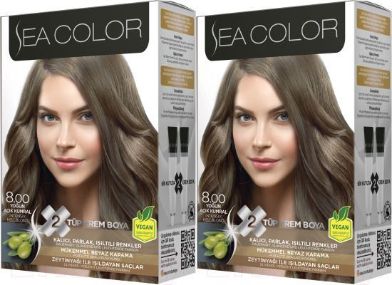 SEA COLOR Краска для волос, 185 мл купить на OZON по низкой цене ...