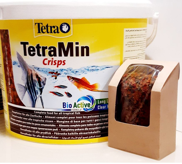 Корм для аквариумных рыб TetraMin Crisps 300мл /100гр. чипсы - купить с ...