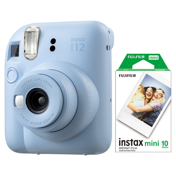 Компактный фотоаппарат Fujifilm Instax Mini 12 сиреневый + Картриджи ...