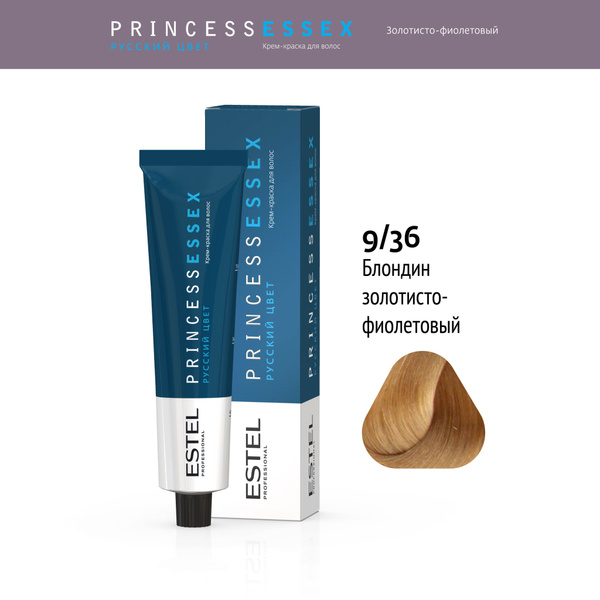 ESTEL PROFESSIONAL Крем-краска PRINCESS ESSEX для окрашивания волос 9/ ...