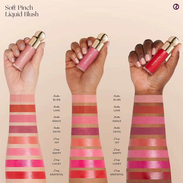 RARE BEAUTY Жидкие матовые румяна Soft Pinch Liquid Blush (Worth) 7,5 ...