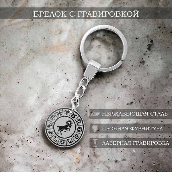 Брелок знак зодиака Овен - купить с доставкой по выгодным ценам в ...
