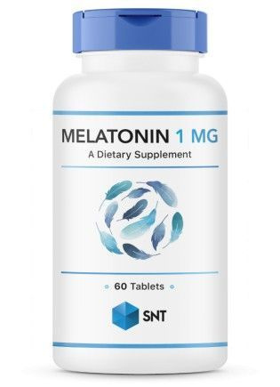 SNT Melatonin Мелатонин 1мг для сна, 60 капсул купить на OZON по низкой ...
