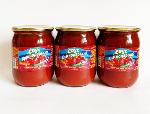 Соус Краснодарский ,Зареченский продукт 550г-3 штуки - купить с ...