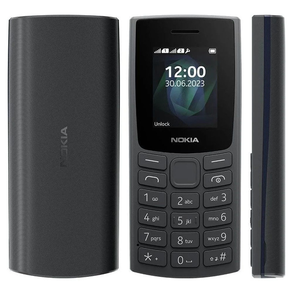 Мобильный телефон Nokia 105 2021, черный - купить по выгодной цене в ...
