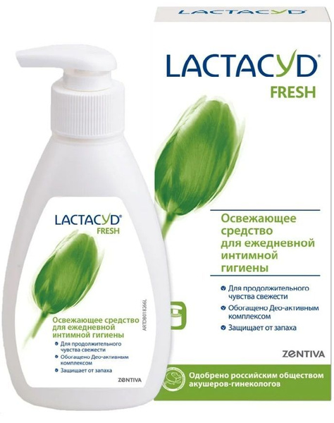 Лактацид Фреш 200мл, освежающий состав Lactacyd - купить с доставкой по ...