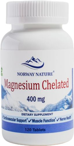 Спортивные витамины Magnesium Chelated from Magnesium Glycinate 400 мг ...