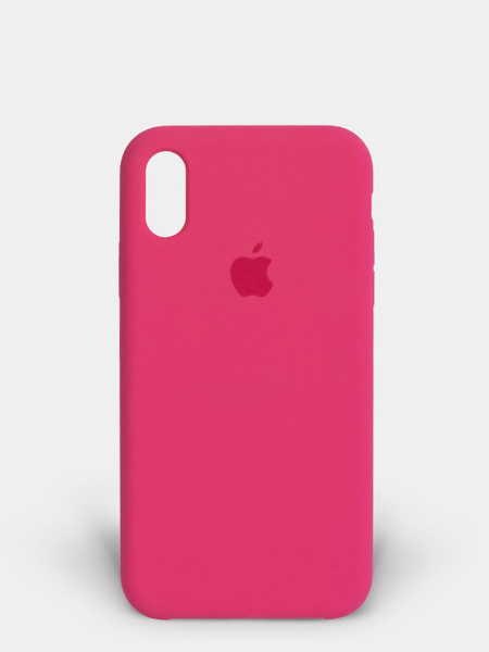 Силиконовый чехол на Айфон XR с логотипом / Silicone case iPhone XR ...
