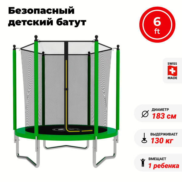 Батут каркасный SWOLLEN Start / Lite / Inside / Outside / ZIP / с ...