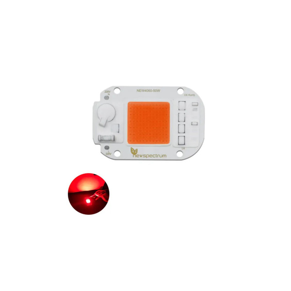 Светодиодный модуль / чип 4060 (красный 1000К) 50Вт 220В / COB ...