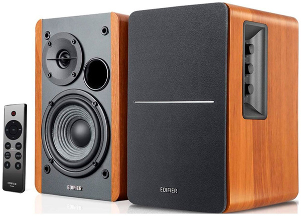 Беспроводная акустика Edifier R1280T brown, коричневый, черный - купить ...