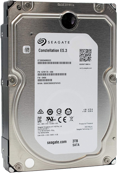 3 ТБ Внутренний жесткий диск Seagate ST3000NM0033 (ST3000NM0033 ...