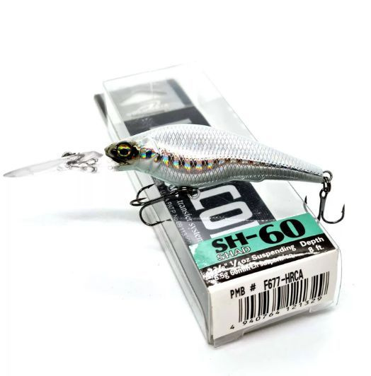 Воблер Шэд (Shad) COLUMBIA fishing company shad-60, 0-2.4 м купить по ...