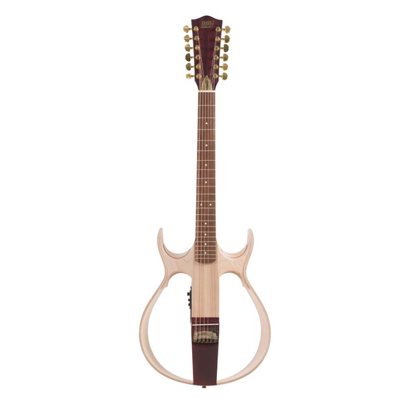 SG2 Сайлент-гитара 12-струнная, сапеле/тонировка махагон, MIG Guitars ...