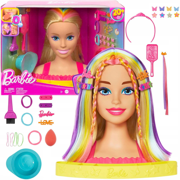 Кукла Barbie Mattel Totally Hair Deluxe - Кукла Барби для причесок с ...