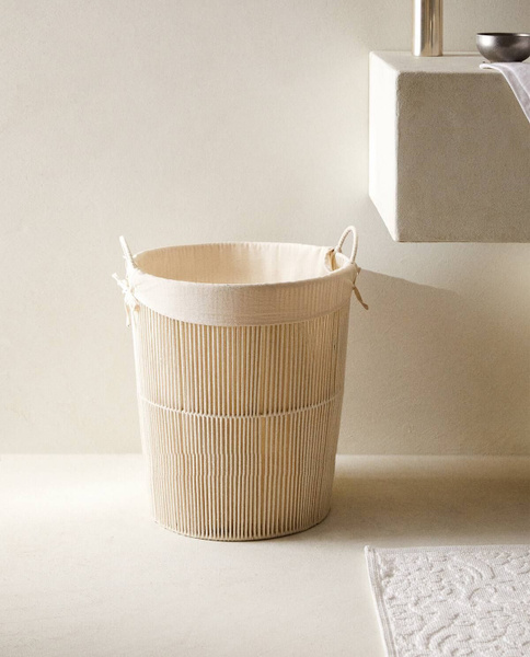 Корзина для белья ZARA HOME, Текстиль купить по выгодной цене в ...