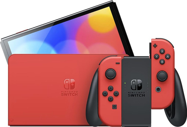 Игровая приставка Nintendo Switch OLED 64 ГБ, Mario Red Edition ...