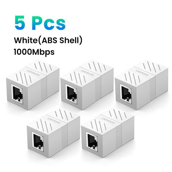 Разъем UGREEN RJ45, сетевой удлинитель Ethernet для Cat7 Cat6 Cat5e ...