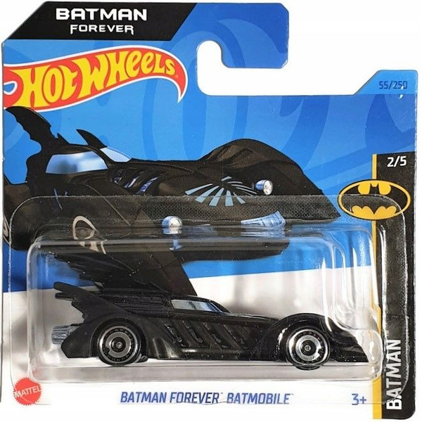 Игрушечная машинка Hot Wheels Batman Forever Batmobile Black базовая