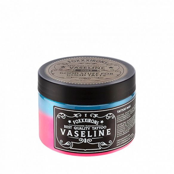 Вазелин для тату FOXXX VASELINE - ICE FRESH & PINK BUBBLE GUM 300гр ...