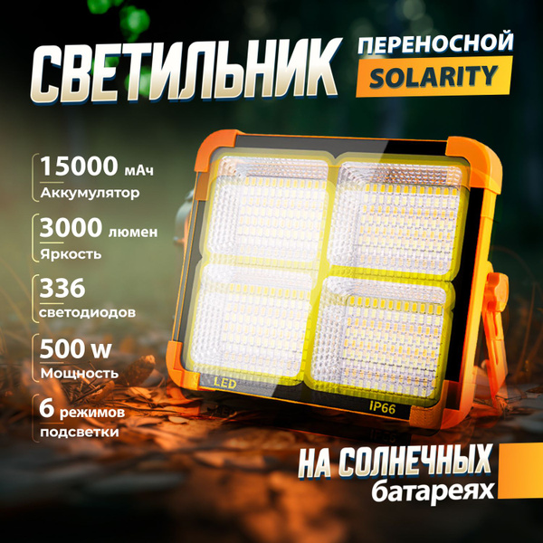Светильник переносной Solarity, 36В - купить с доставкой по выгодным ...