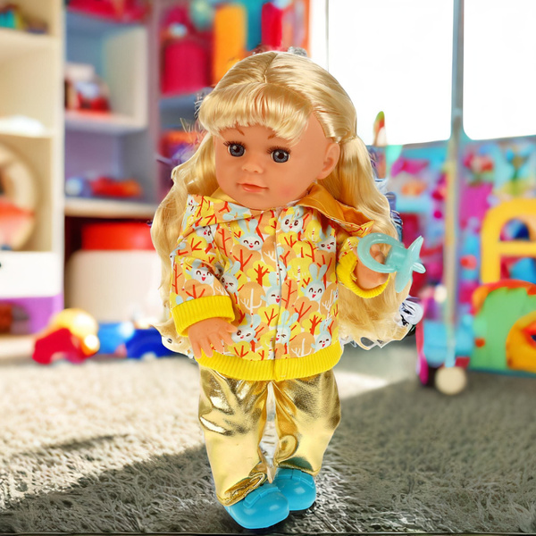 Кукла для девочки Малышарики Крошик Карапуз говорящая интерактивная 30 ...