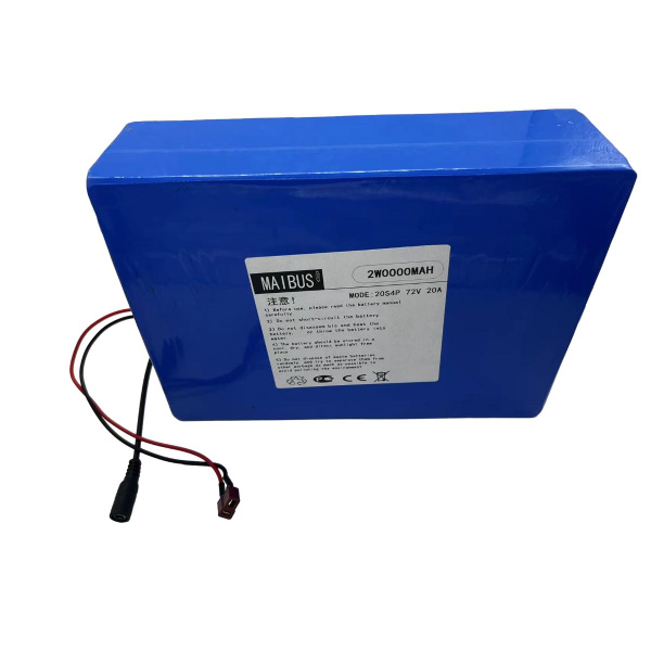 Литиевый аккумулятор 72V 20A 21700 20S4P со встроенной 40A ...