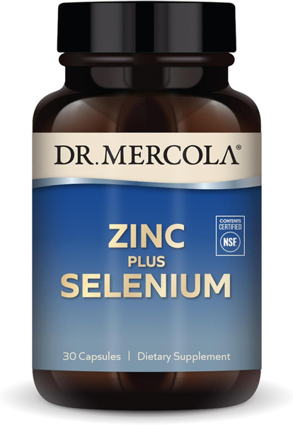 Цинк и селен Dr. Mercola, 30 капсул - купить с доставкой по выгодным ...