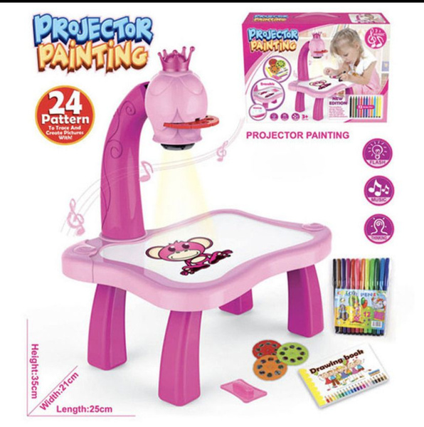 Детский проектор для рисования Smart Multifunctional Drawing Projector ...