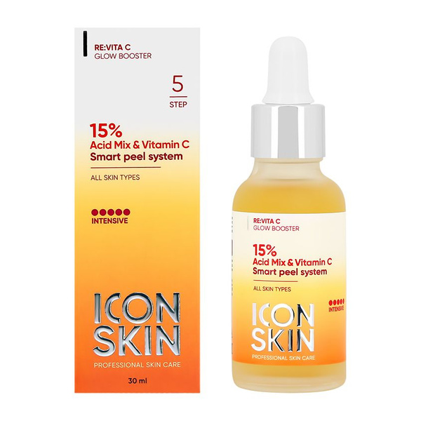 Пилинг для лица ICON SKIN с витамином С 30 мл - купить с доставкой по ...