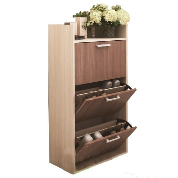 Обувница Дели2, ЛДСП, 60x32x116 см - купить по выгодной цене в интернет ...