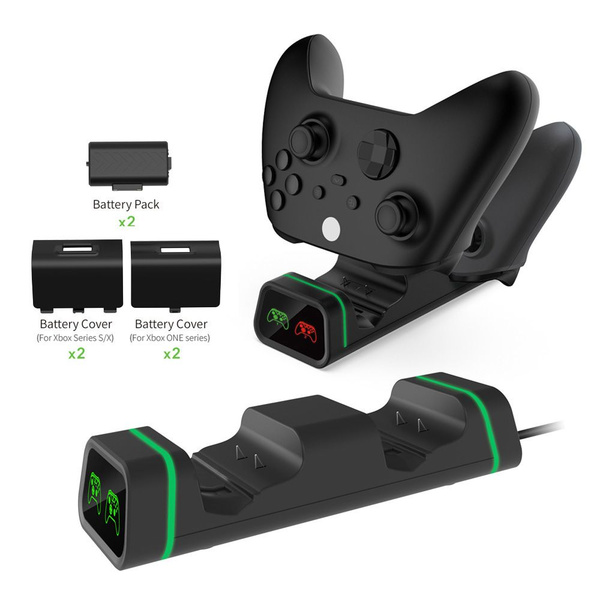 Зарядная станция Xbox Series S/X - Xbox One Dobe + 2 шт аккумуляторы ...