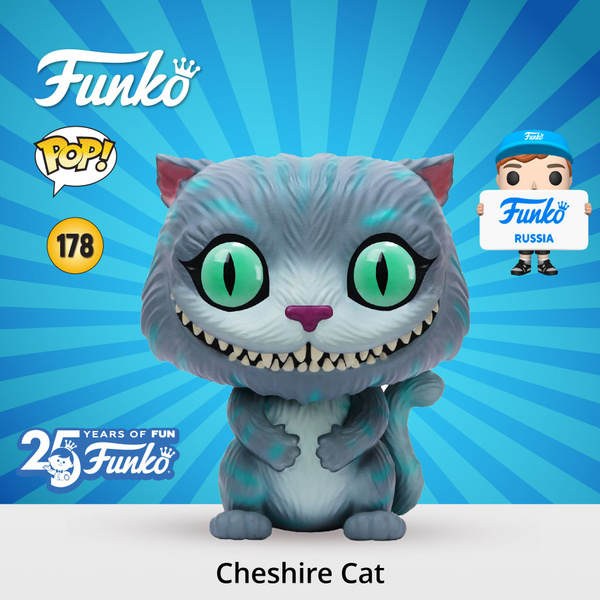 Фигурка Funko POP! Disney Alice in Wonderland Cheshire Cat/ Фанко ПОП ...