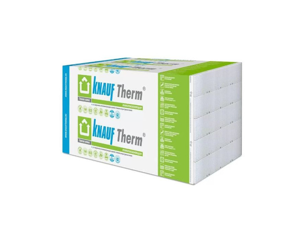 Пенополистирол Knauf Therm Теплая стена 120х600х1200 мм 3,6 кв.м ...