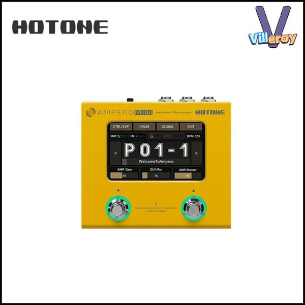 Педаль для гитарного усилителя Hotone-Ampero Mini, Hotone Ampero Mini ...