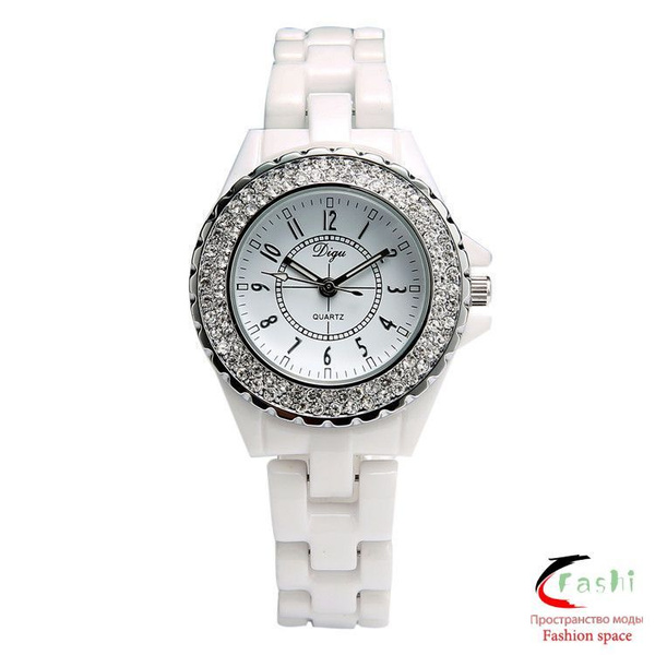 Часы наручные Кинетические Керамические часы женские кварцевые часы ...