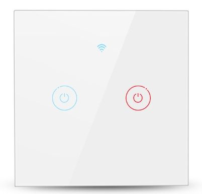 Умный WIFI выключатель ТEOK SH-LS02L-WIFI. Работает с АЛИСОЙ. Без НУЛЯ ...