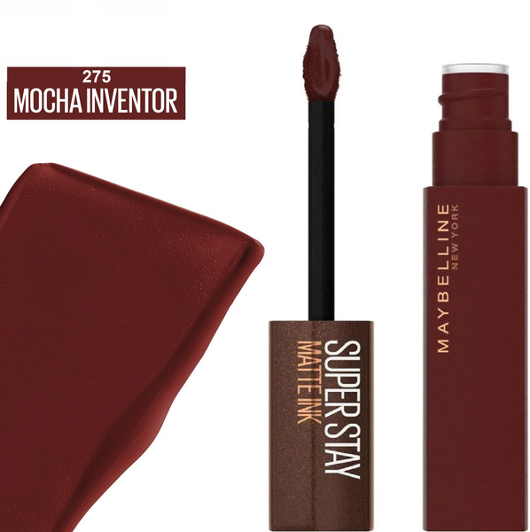 Maybelline New York Помада для губ Super Stay Matte Ink, тон 275 Mocha ...