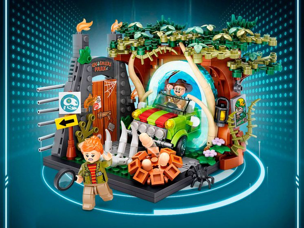 Конструктор LOZ 1750 Телепорт в джунгли , 546 деталей-qi - купить с ...