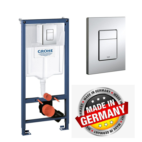 Инсталляция для унитаза подвесного GROHE Rapid SL, 3 в 1, 38772001 ...