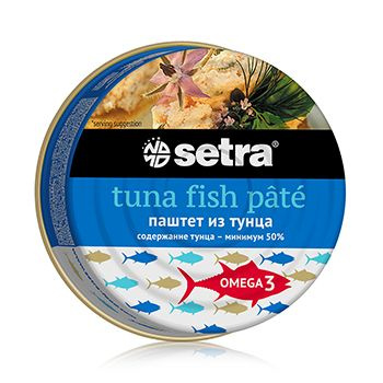 Паштет из тунца Setra 80 г, Словения - купить с доставкой по выгодным ...